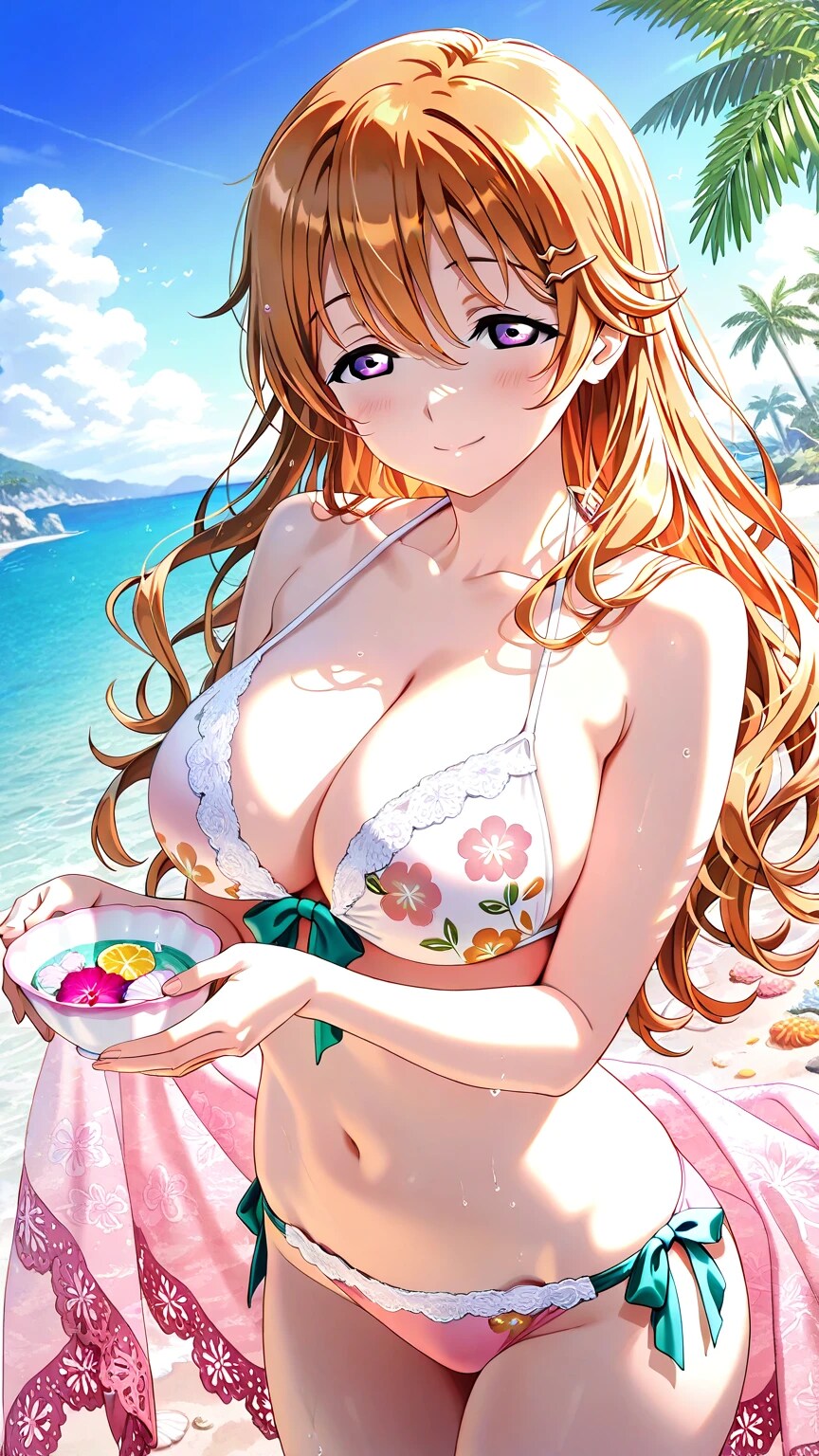 南の海で