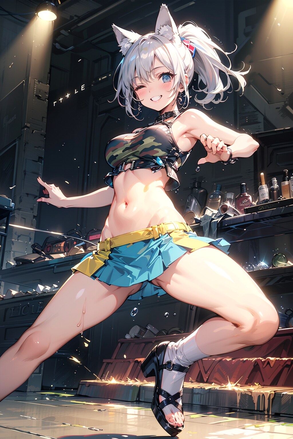 キミも一緒に踊らないか❓🐺🎶