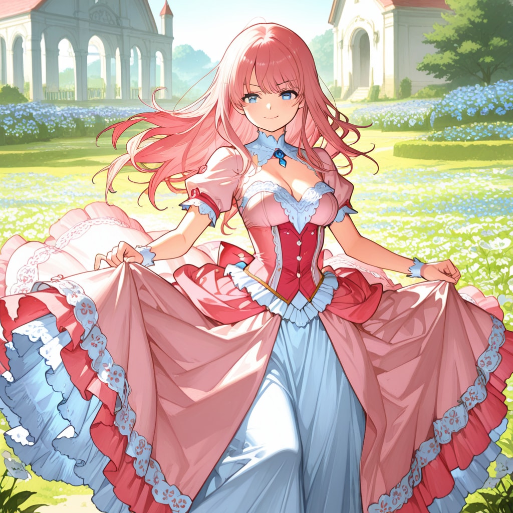 花園の姫 | の人気AIイラスト・グラビア