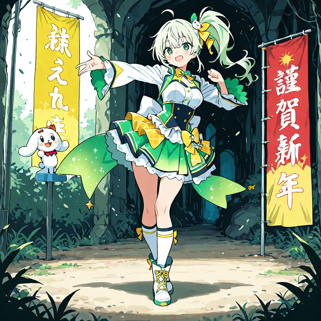 ゆるキャラと一緒の地方PRライブ | の人気AIイラスト・グラビア