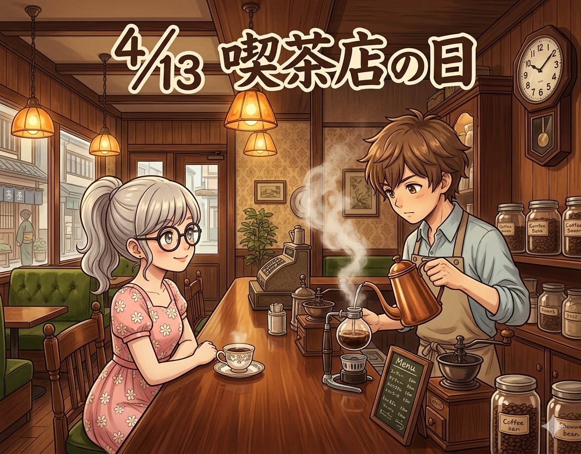 今日は「喫茶店の日」 | の人気AIイラスト・グラビア