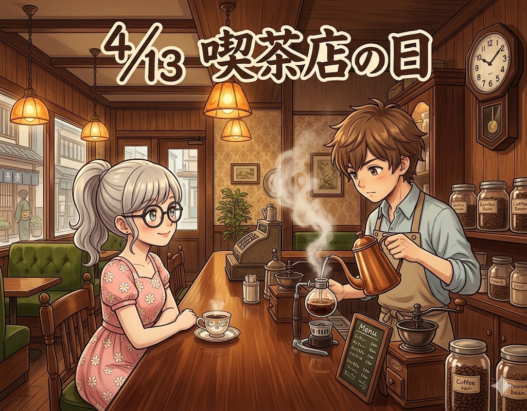 今日は「喫茶店の日」