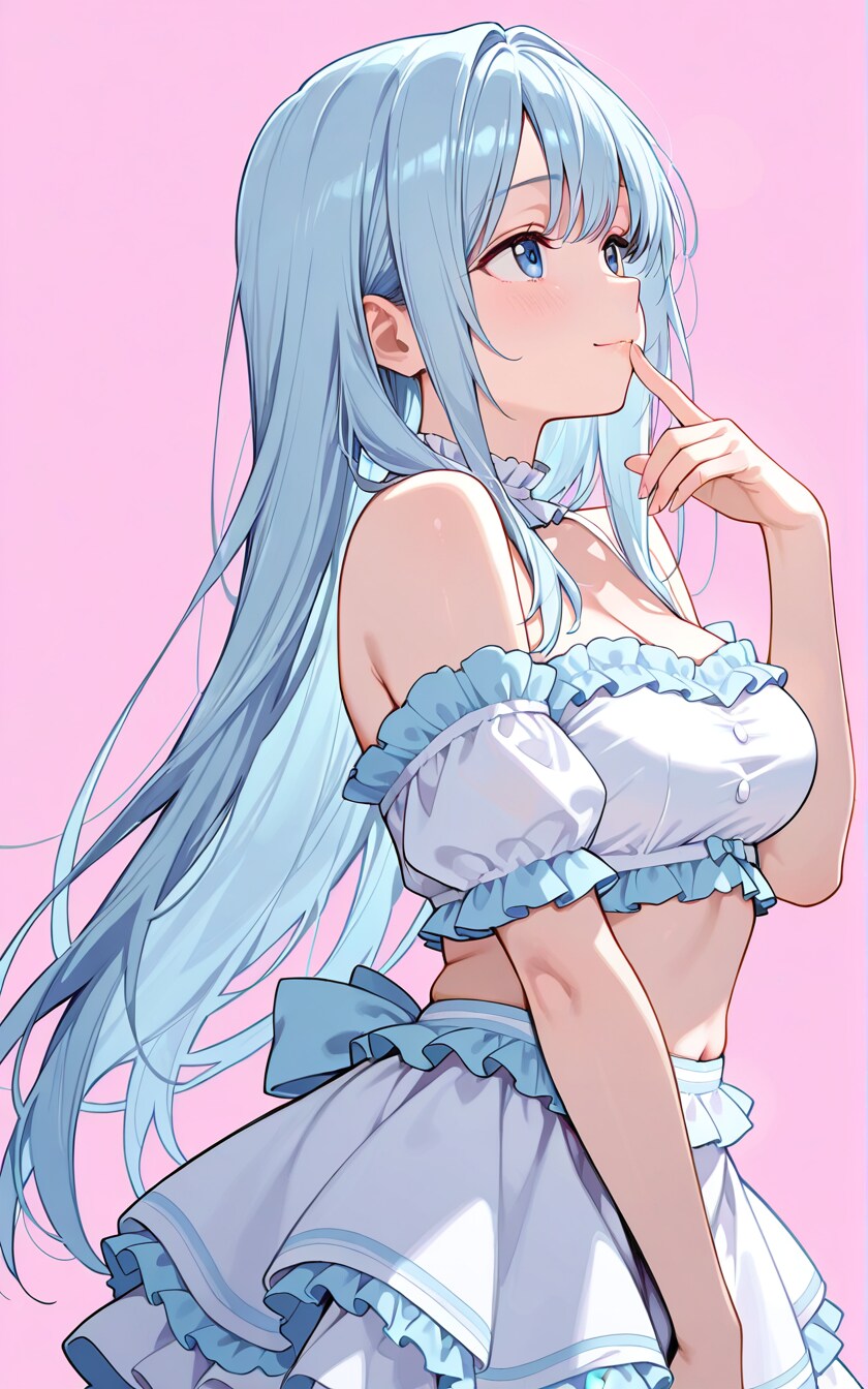 横顔