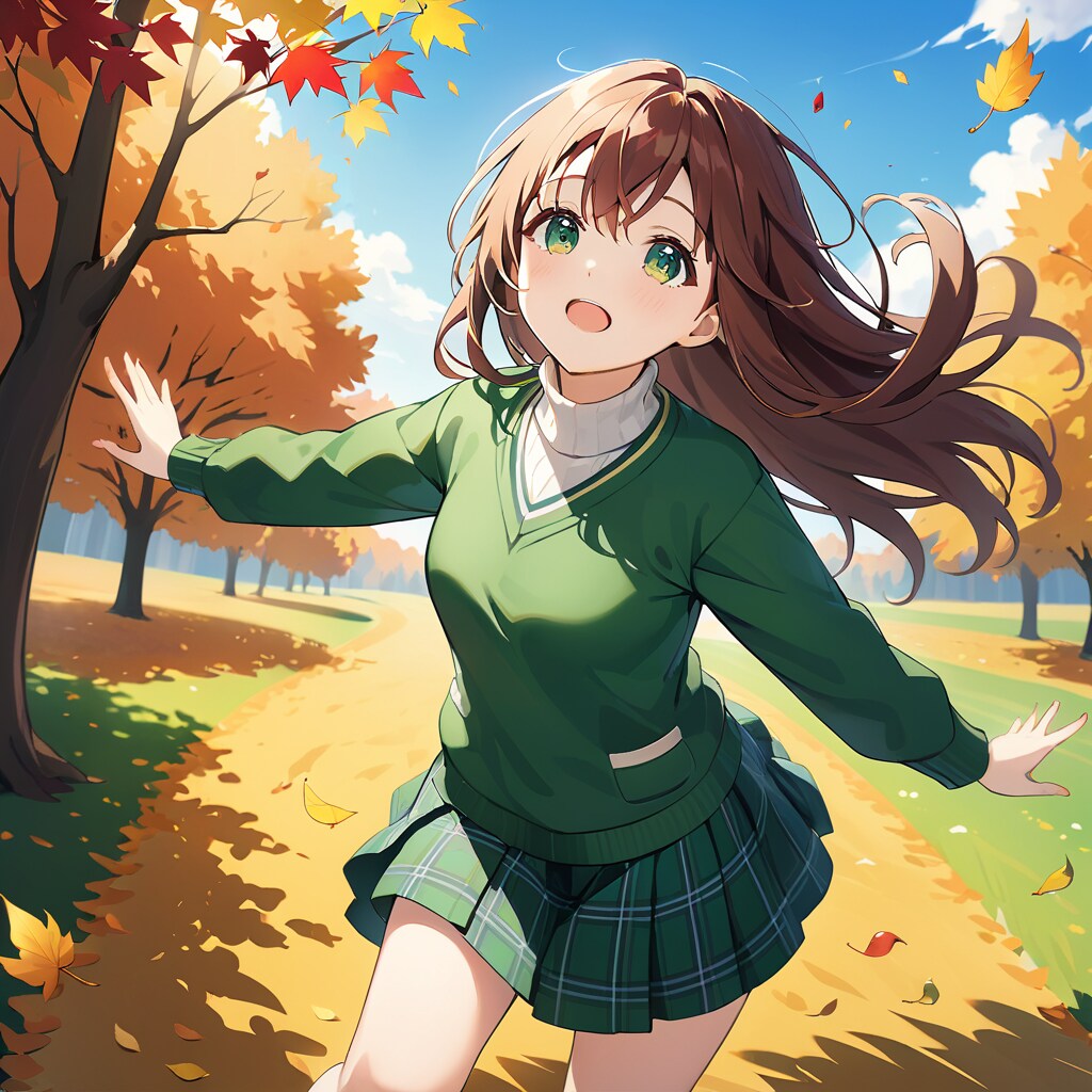 秋風に駆ける | の人気AIイラスト・グラビア