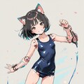 猫耳ミミちゃん (全身義体少女) 4枚目