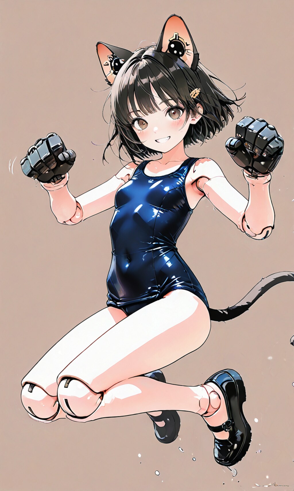 猫耳ミミちゃん (全身義体少女)