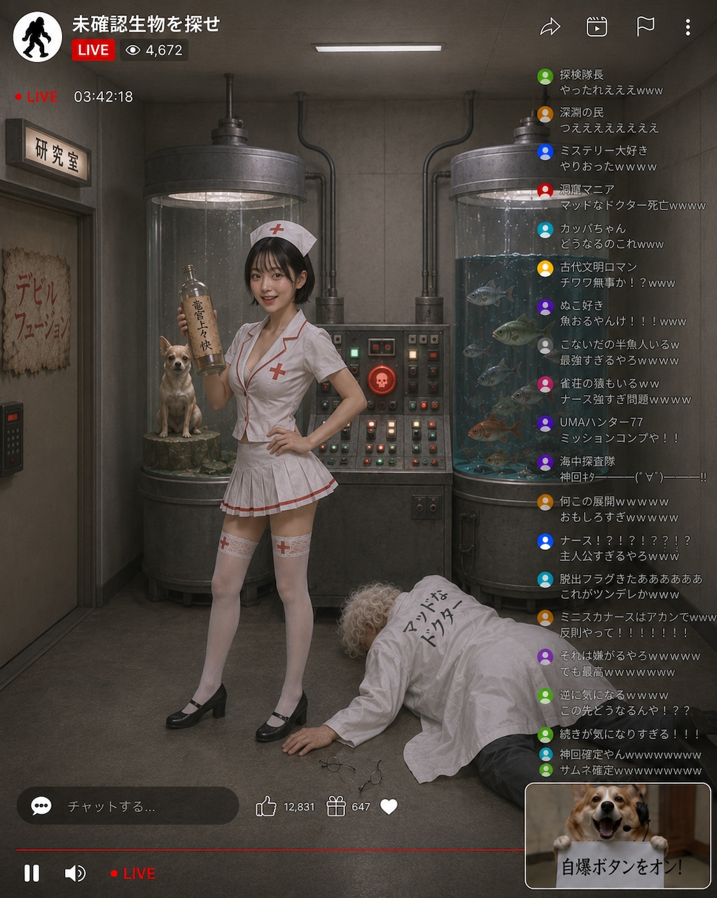 未確認生物を探せ 人面魚編 ３
