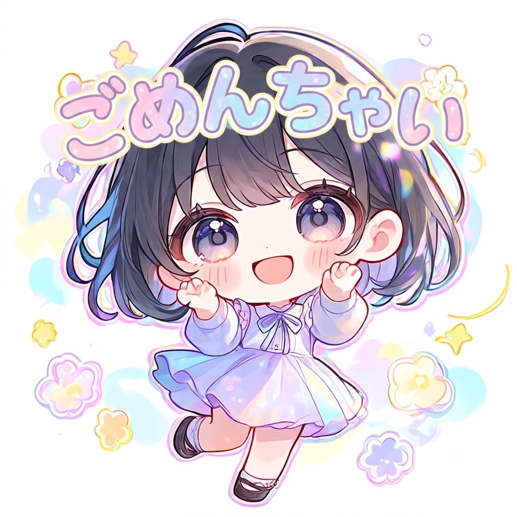 ごめんちゃい