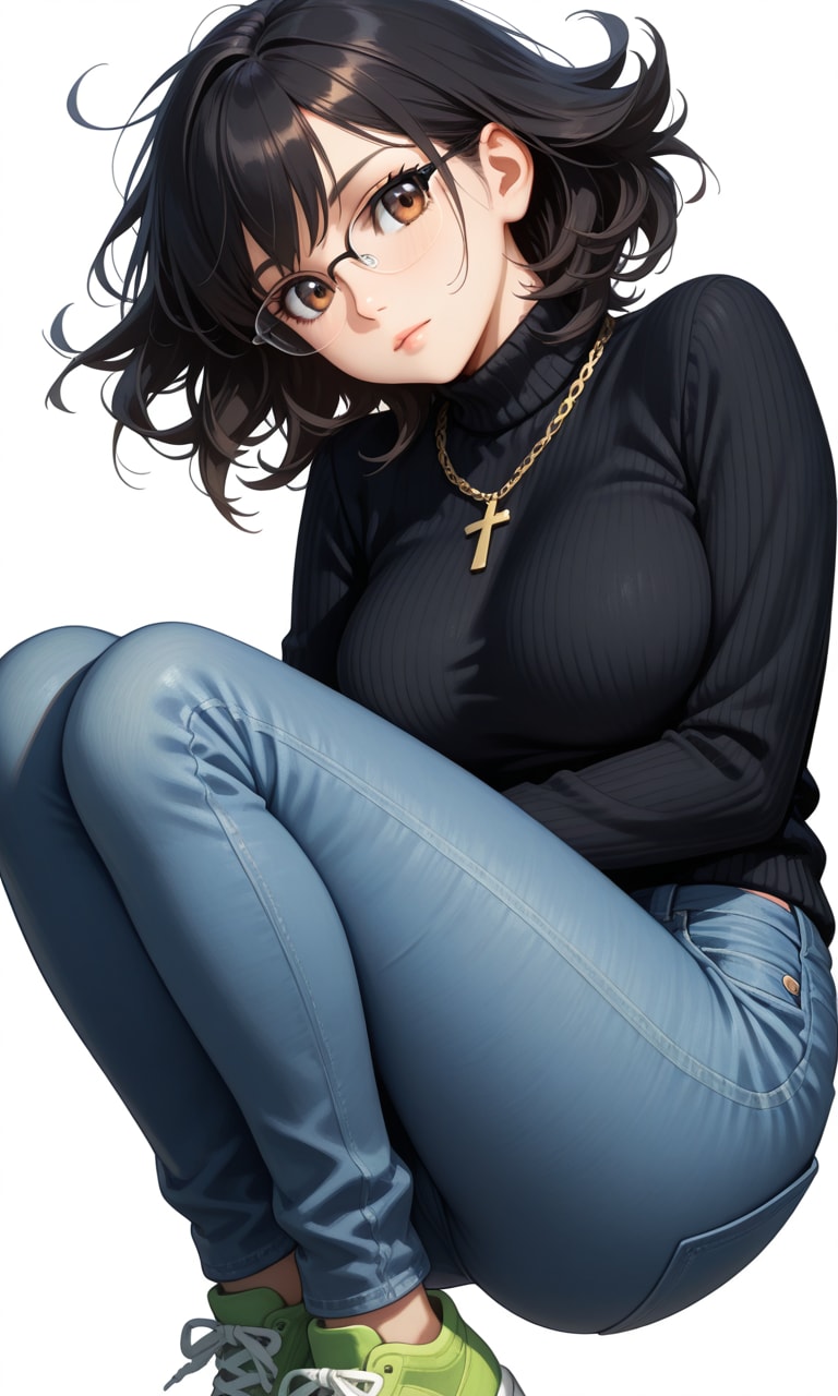 眼鏡っ子_「Hunter×Hunter」シズク=ムラサキ