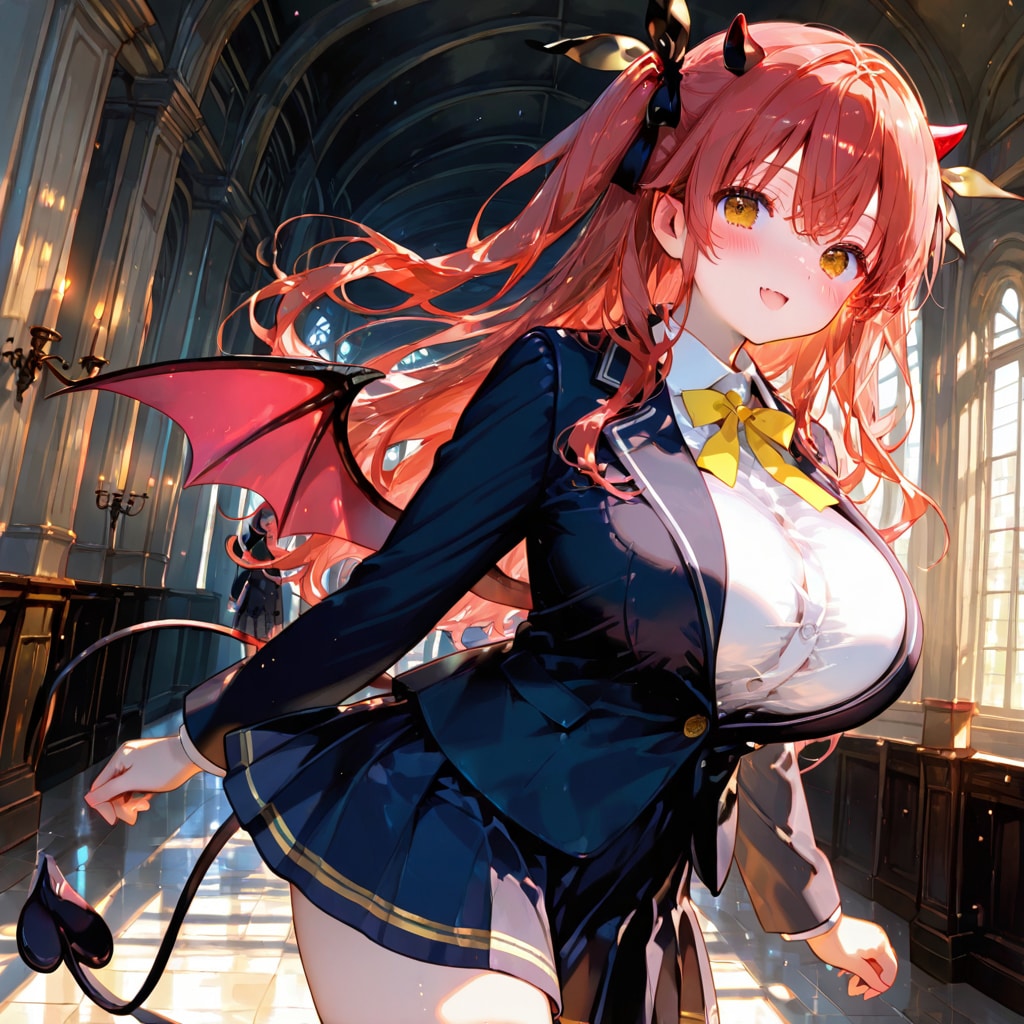 千尋ちゃんは悪魔っ娘 | の人気AIイラスト・グラビア