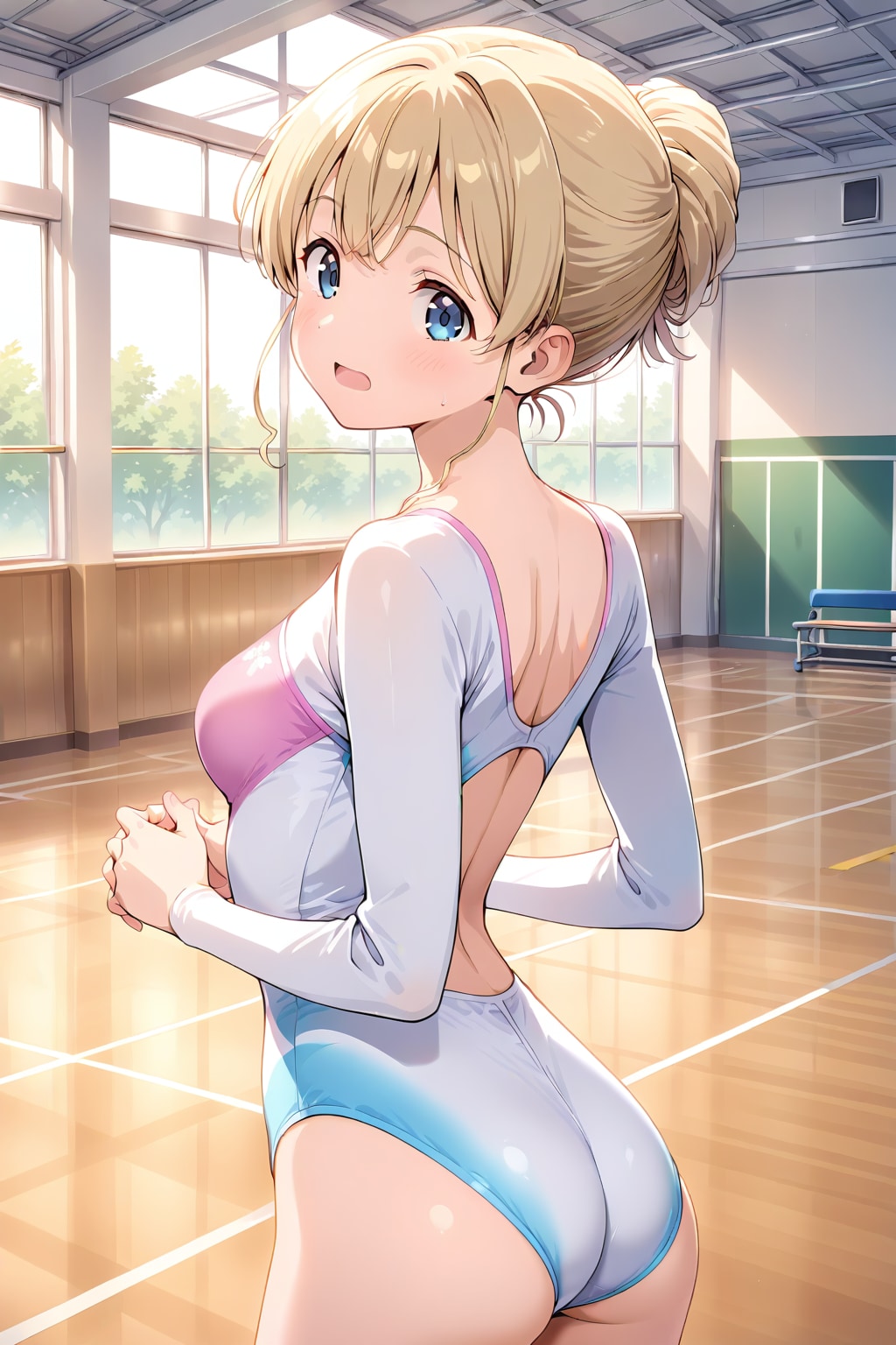 新体操部の瑛梨ちゃん✨１３７