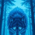 【青色作品】Blue Wolf 3枚目