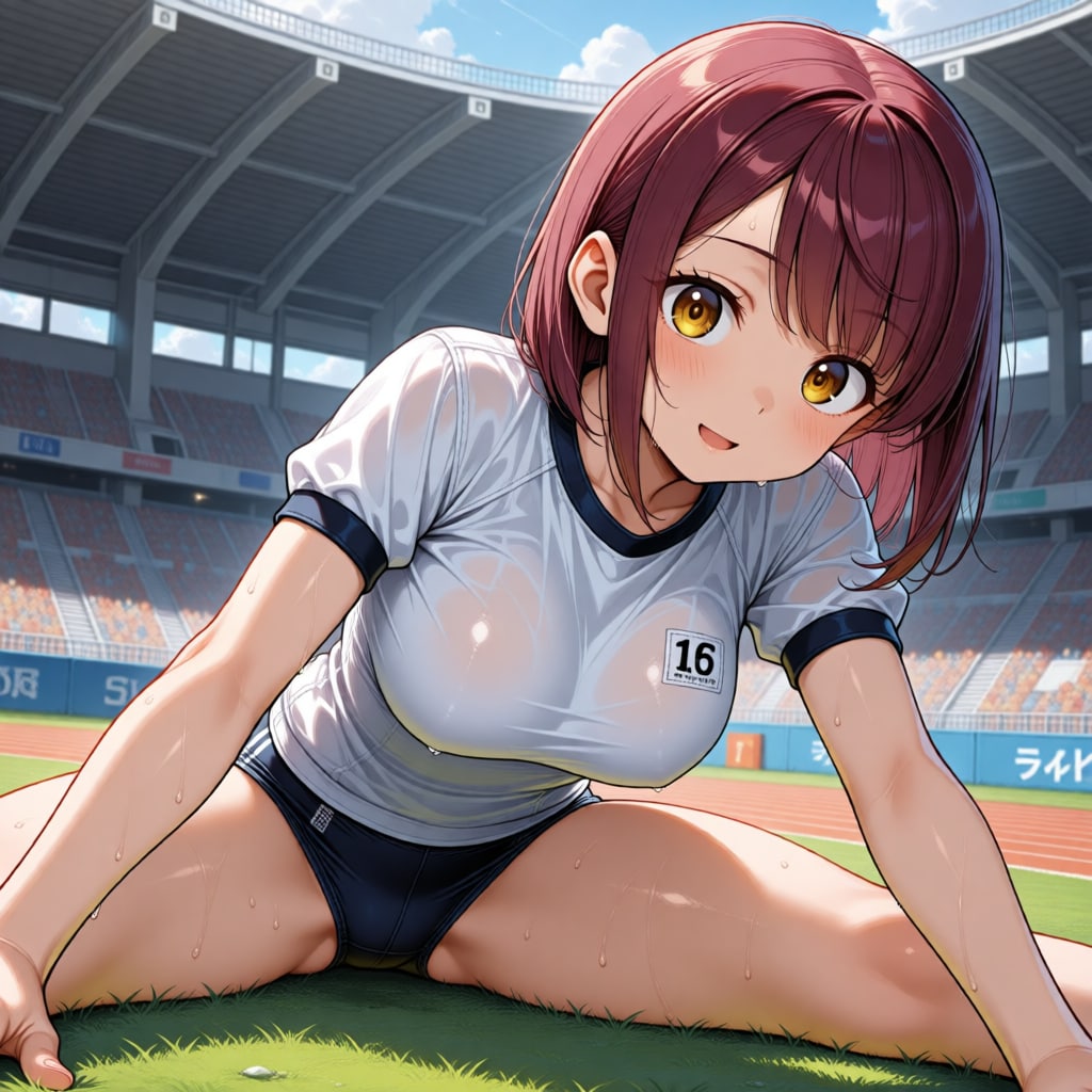 意味もなく体操服を着せられた芽衣ちゃん