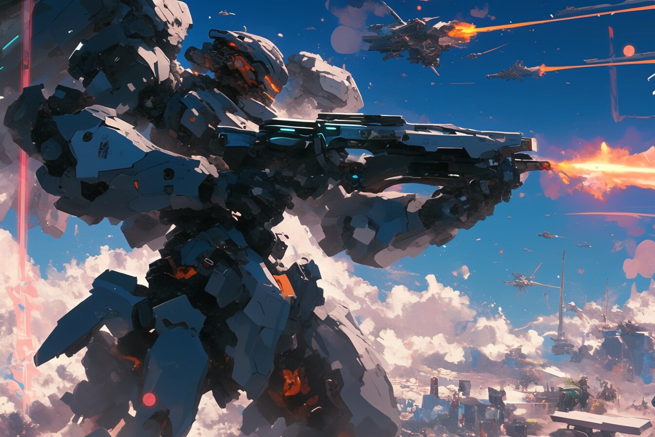 どれだけ科学が進歩しても人類は争いをやめられないのか… | の人気AIイラスト・グラビア