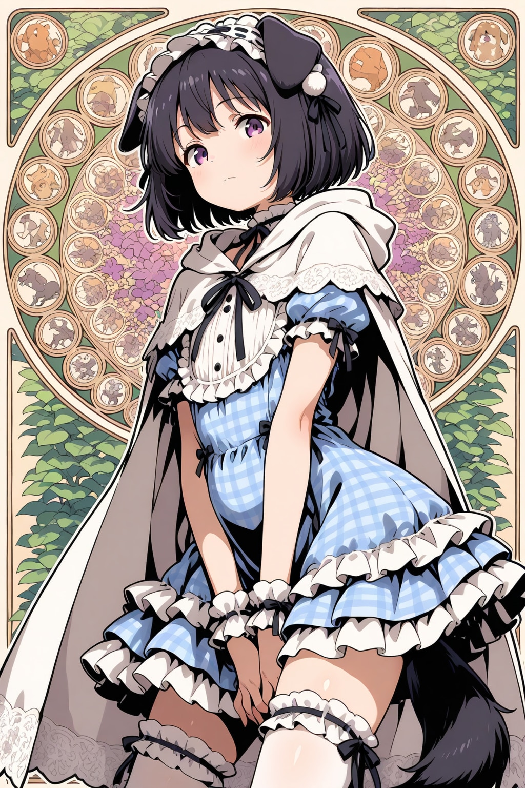 中世風衣装の女の子