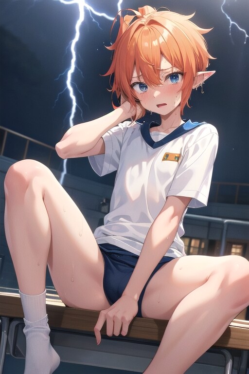 体操着エルフくん 2(ブルマ⚡️)