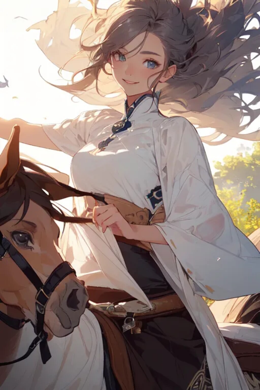 プリンセス騎乗