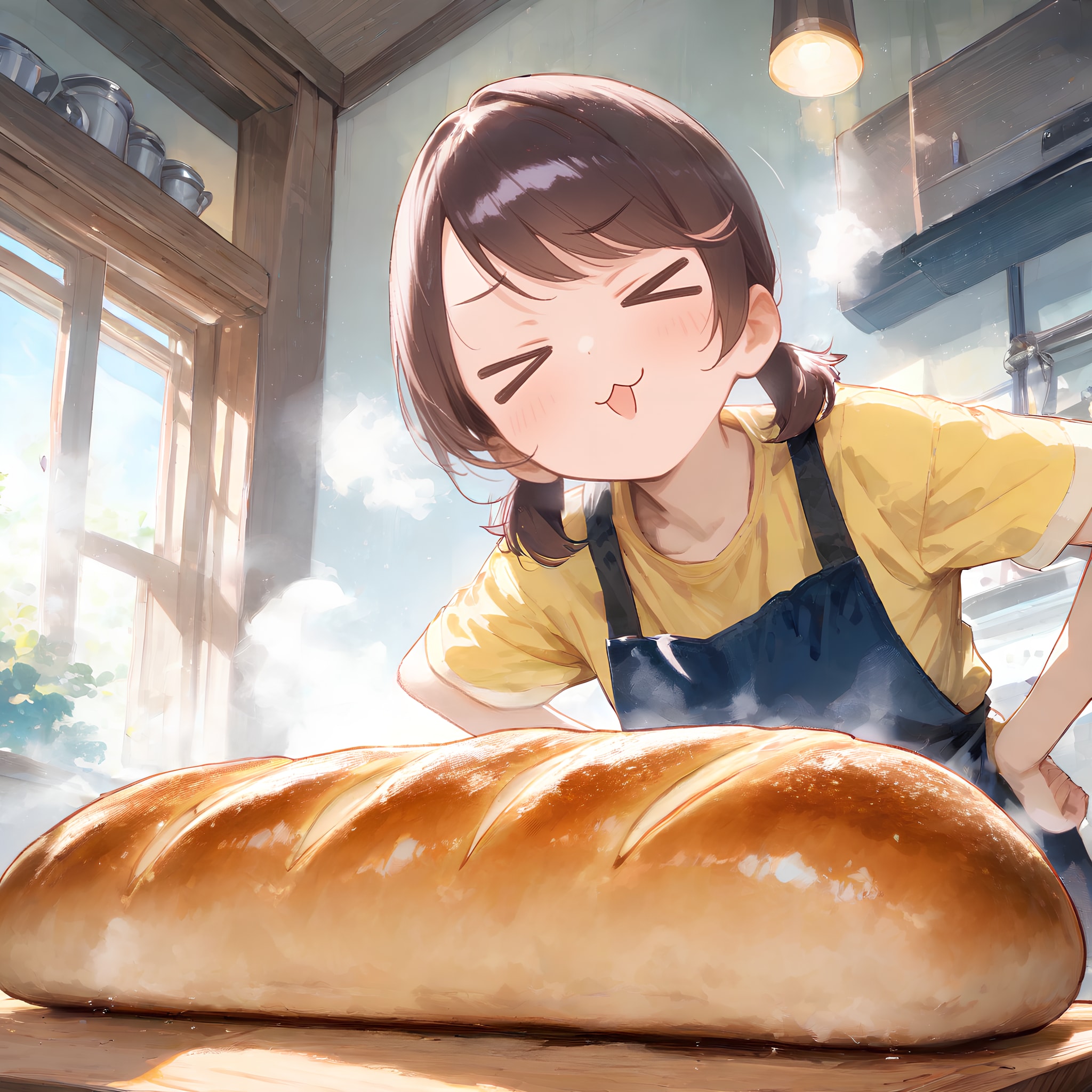 出来立てほかほかパン！ | の人気AIイラスト・グラビア