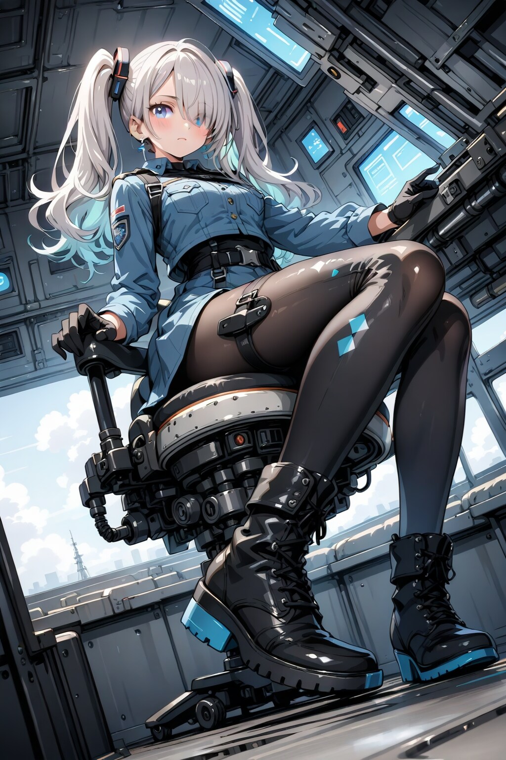 敵が脱出する！基地は奪えるだろうが、この戦いは負けだ、、、💕 | の人気AIイラスト・グラビア