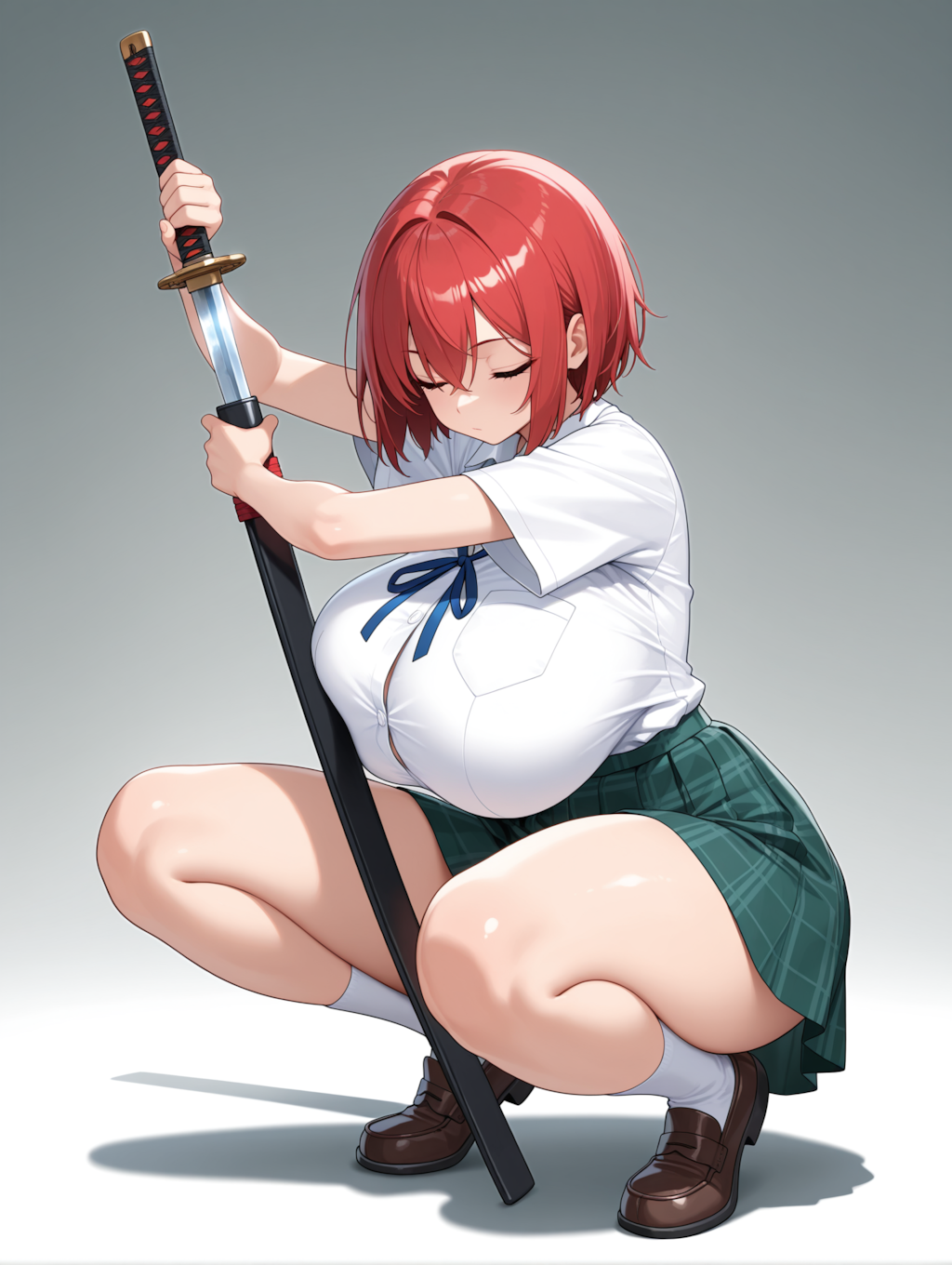 胡蝶ちゃんに抜刀シーンをしてもらいました