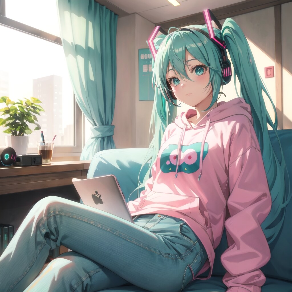 ミクの部屋 | の人気AIイラスト・グラビア