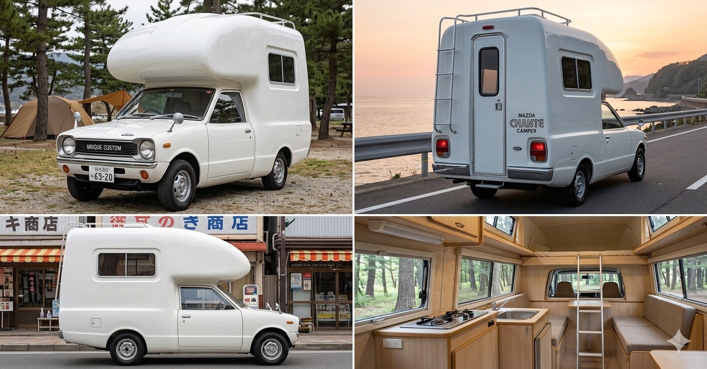 マツダシャンテキャンピングカー