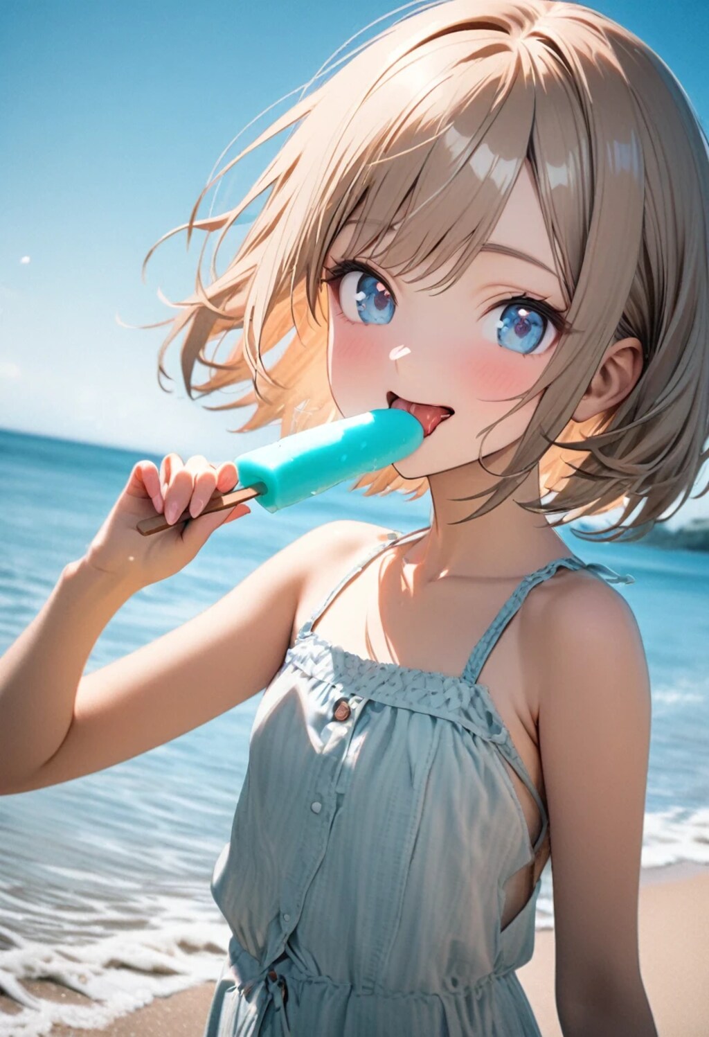 ペロキャン選手権【豆乳】