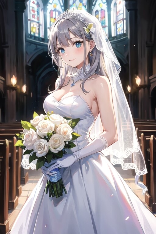 June Bride 6 | の人気AIイラスト・グラビア
