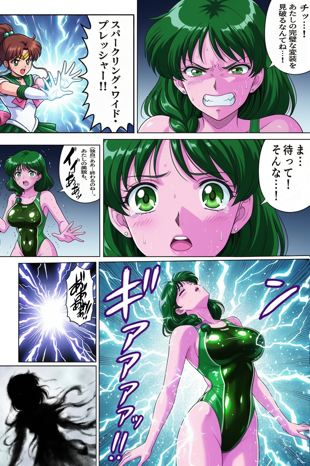 （没企画）もっと凄いAIが誕生して出すタイミングを逃したAI悪の美少女やられ漫画♪