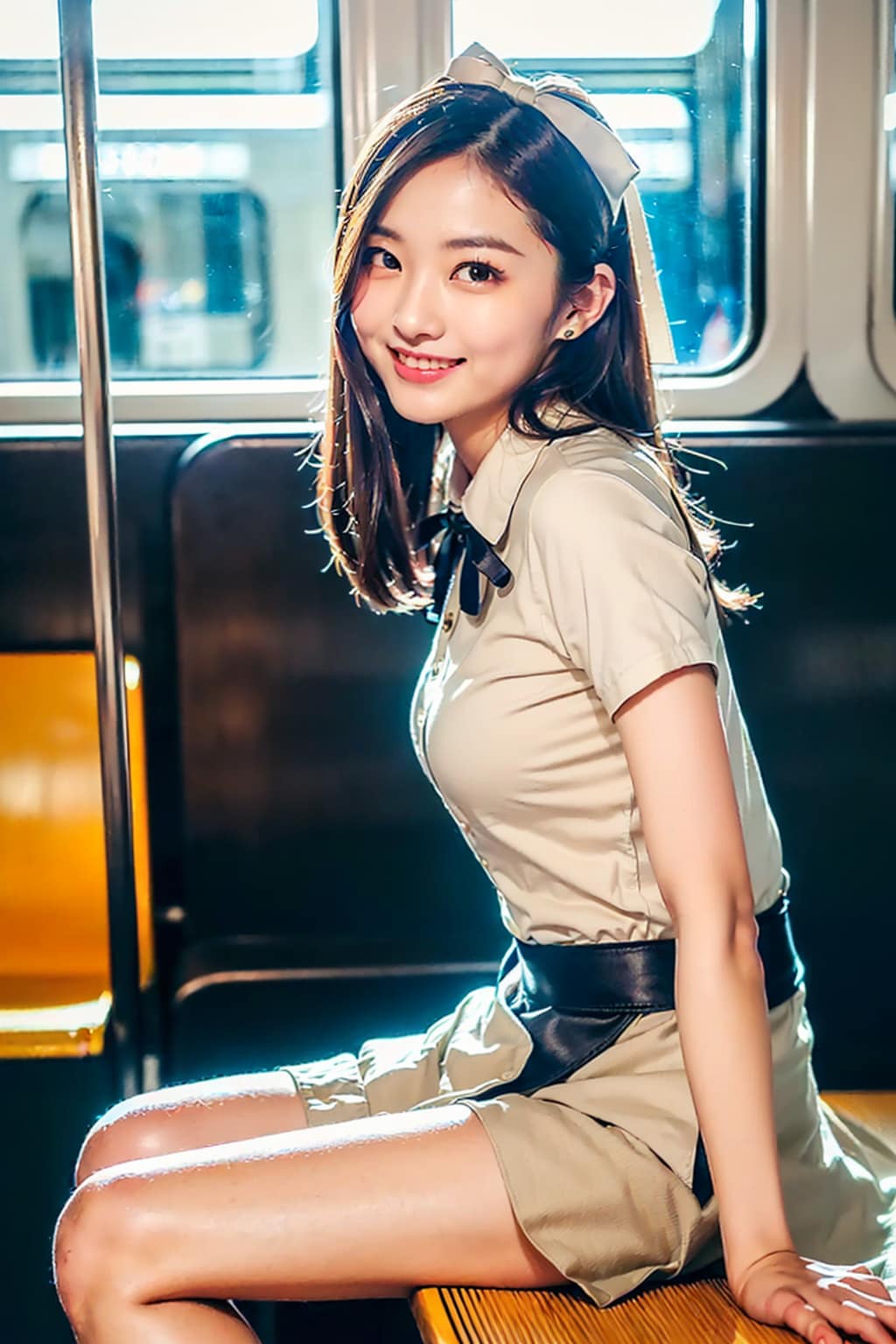 今日の隣席の女性