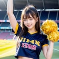 女子高生チアガール 4枚目