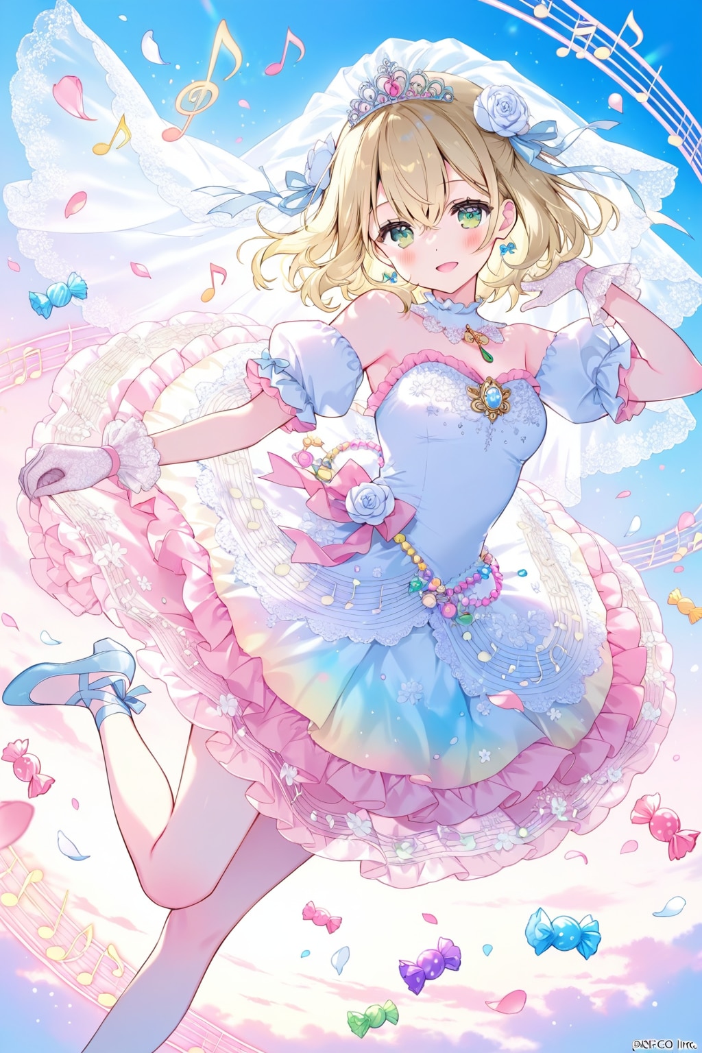 勝手にミュージックフェア7日目　ホワイトピンク