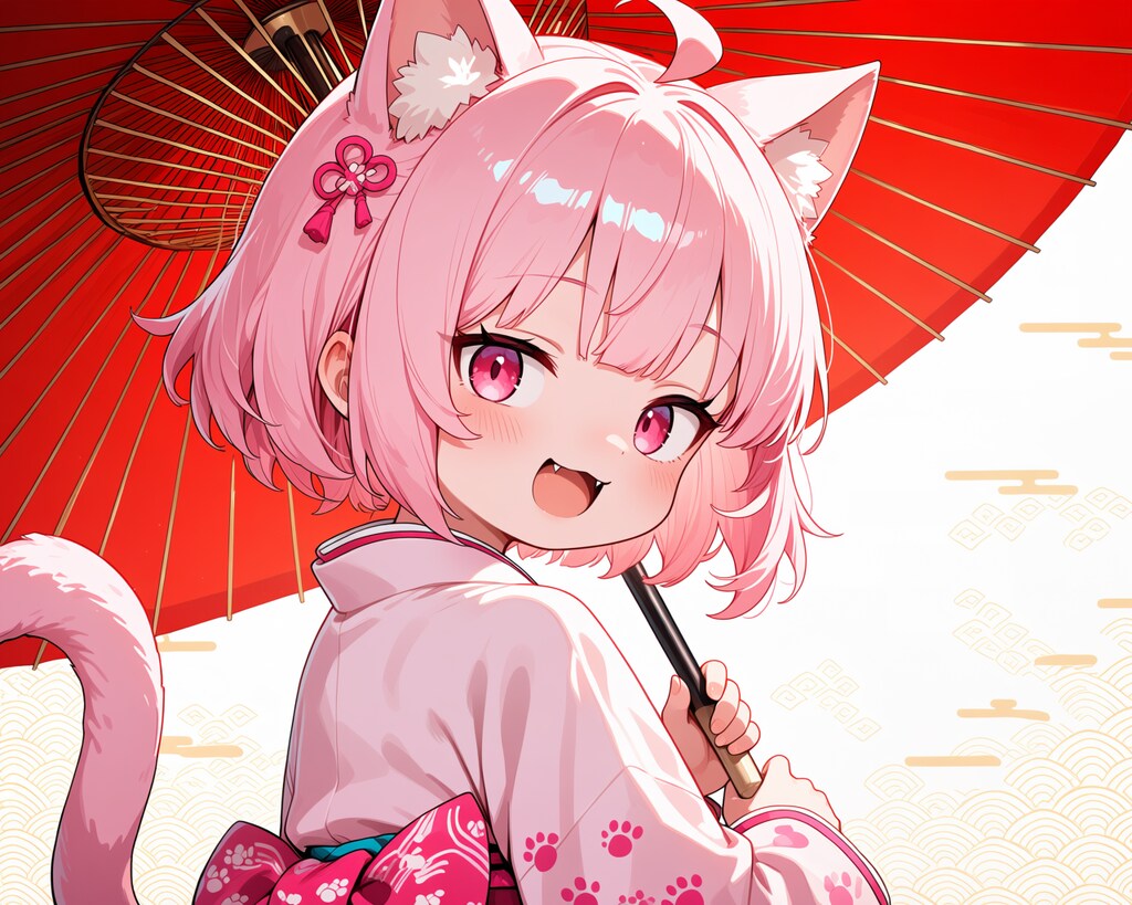 和風ねこちゃん