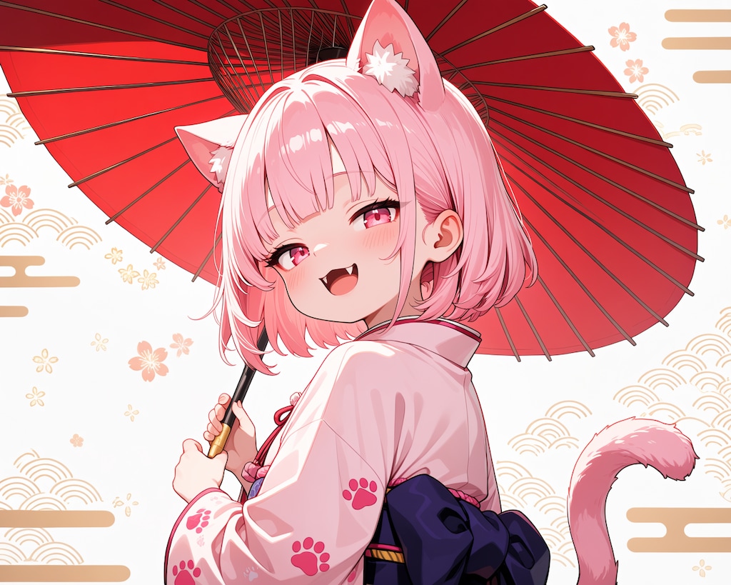 和風ねこちゃん