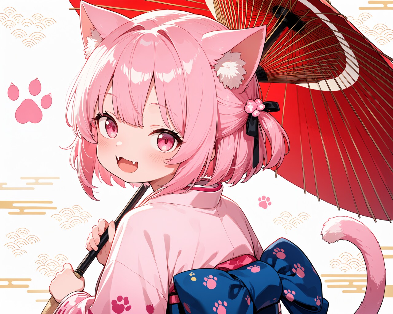 和風ねこちゃん | の人気AIイラスト・グラビア