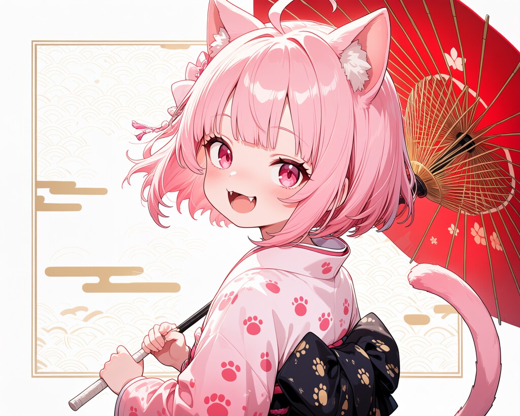 和風ねこちゃん
