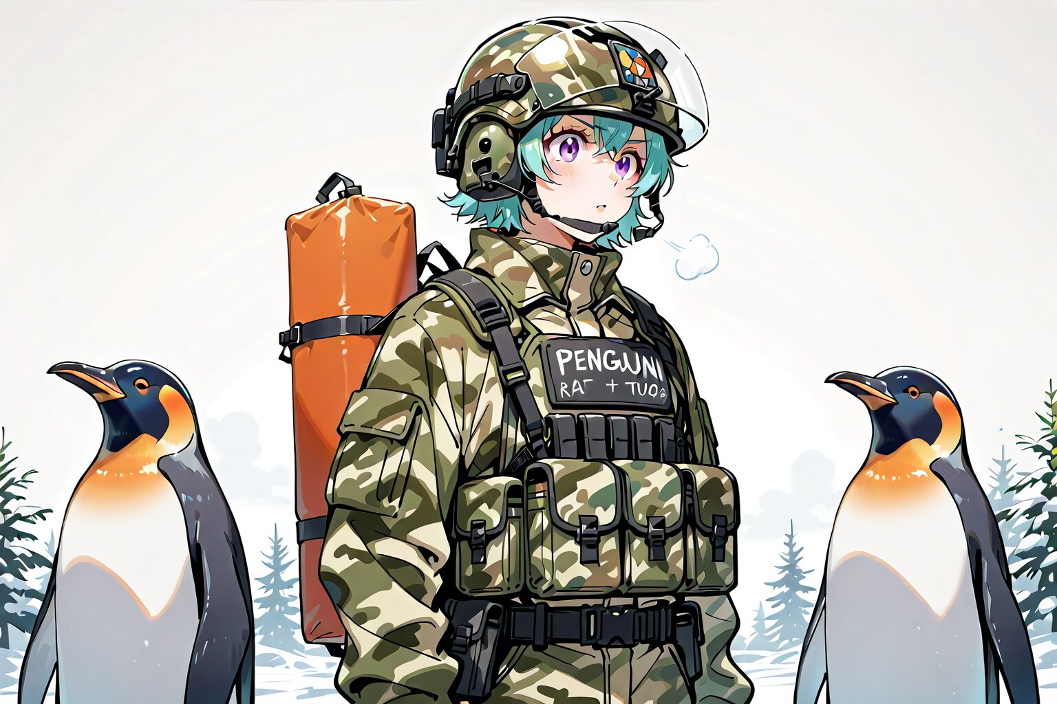 緊張感が・・・
