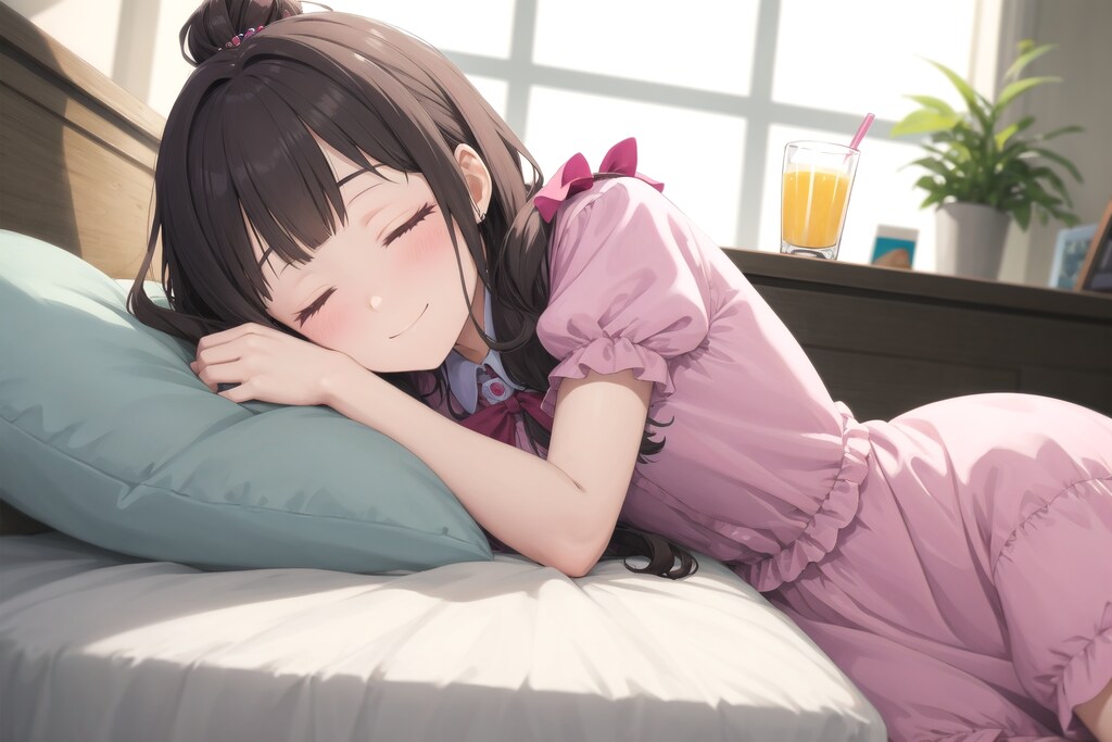 姫はお昼寝中です