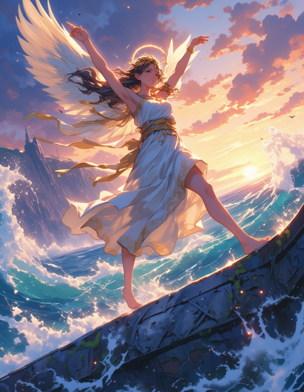 勝利の女神ニケ：サモトラケの勝利の瞬間