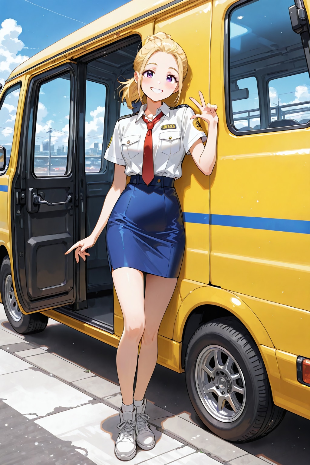 本日の担当ドライバーは、私です。