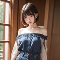 オフショルダー 6枚目