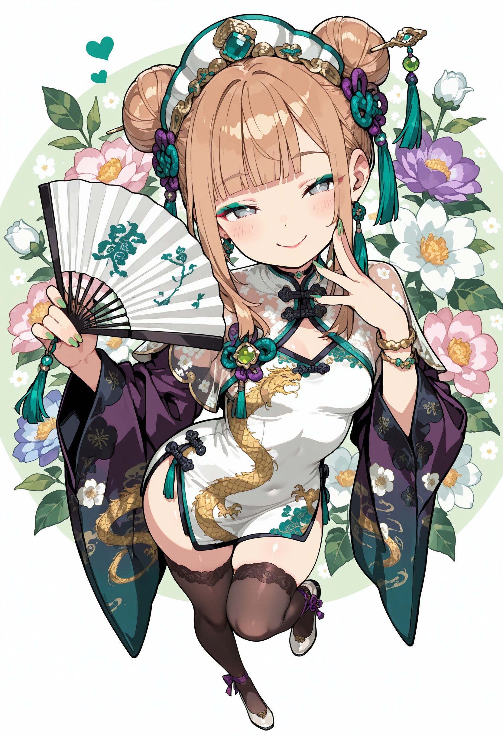 チャイナドレス💕 | の人気AIイラスト・グラビア