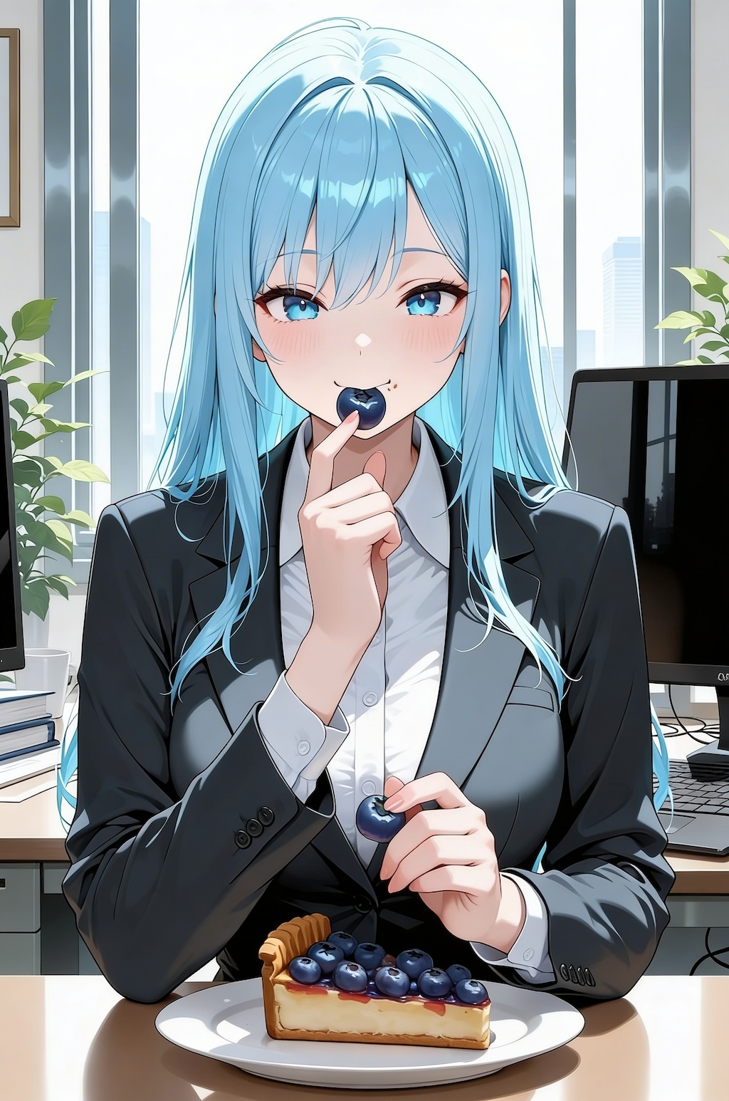 ブルーベリータルト