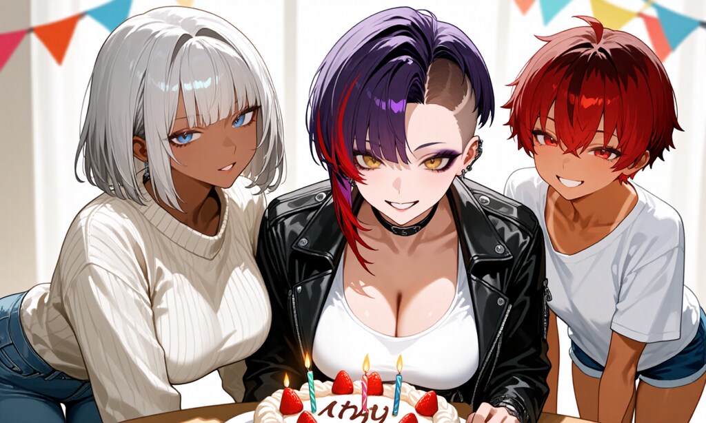 ウチの娘【夏組】のお誕生日パーティー