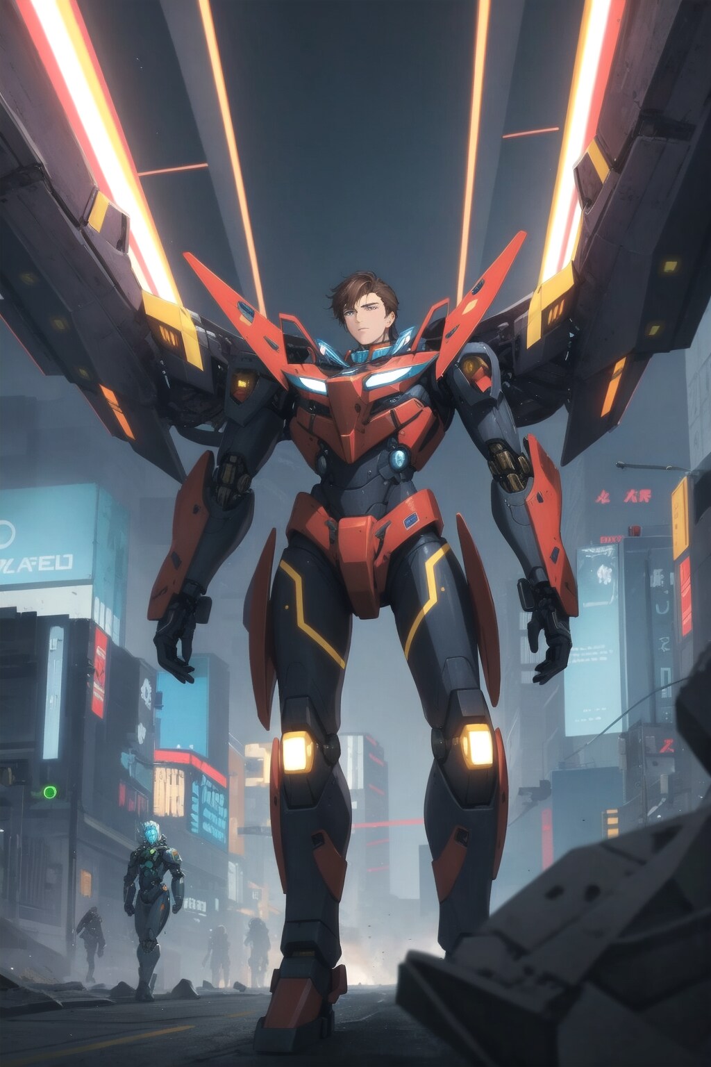 機神英雄 | の人気AIイラスト・グラビア