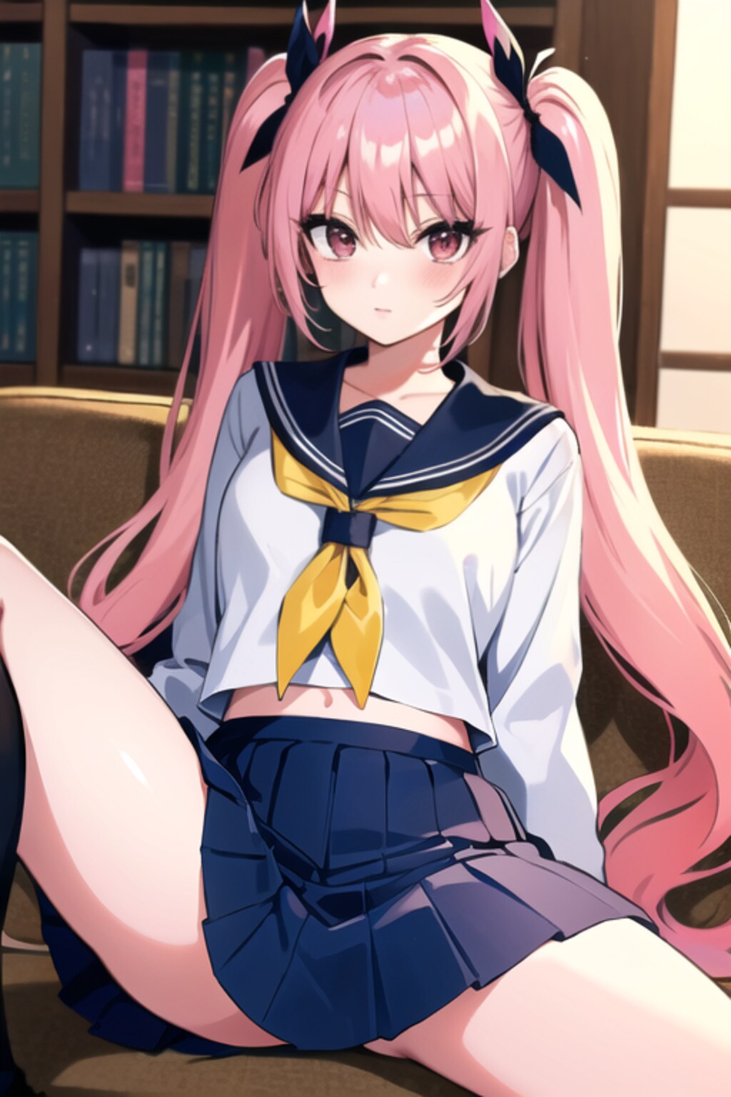 図書室なんて誰も来ないよ？