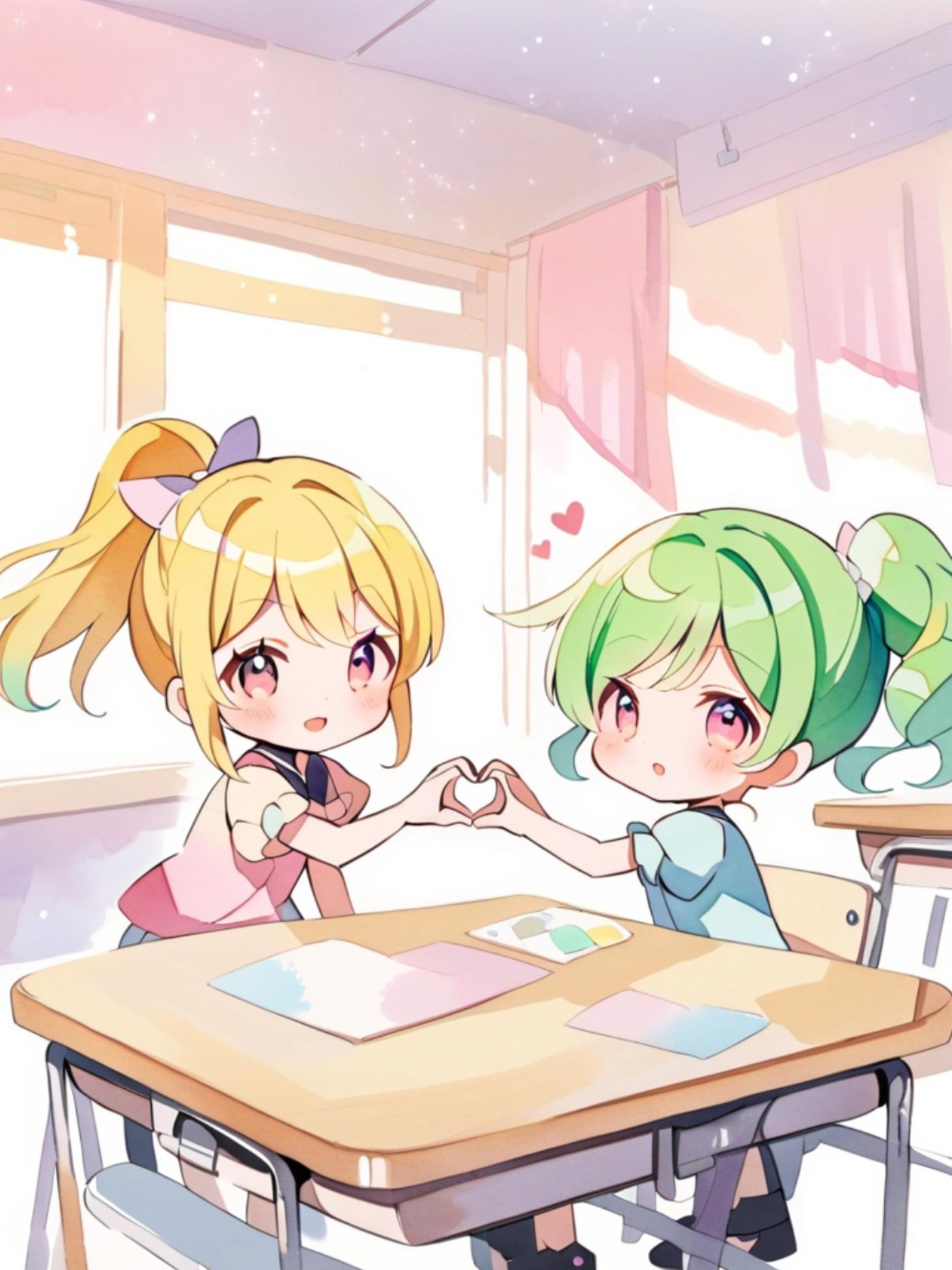 ふたりは仲良し