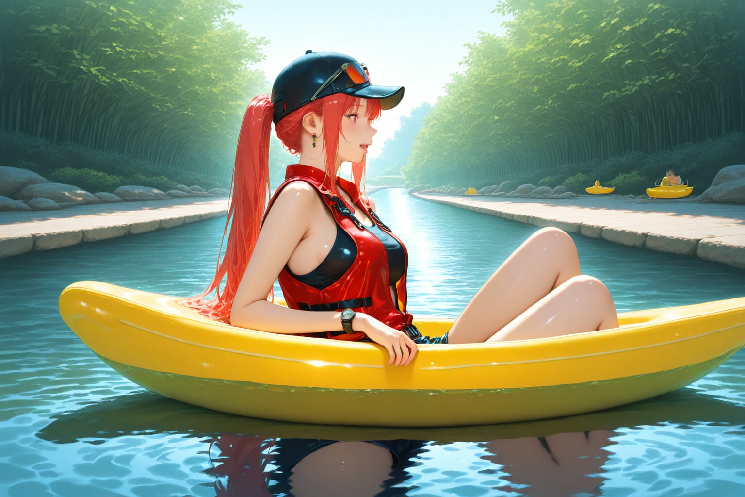 バナナボート | の人気AIイラスト・グラビア