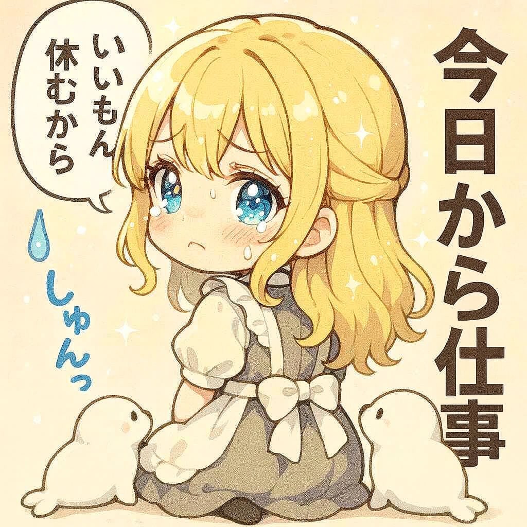 今日から仕事・・・ | の人気AIイラスト・グラビア