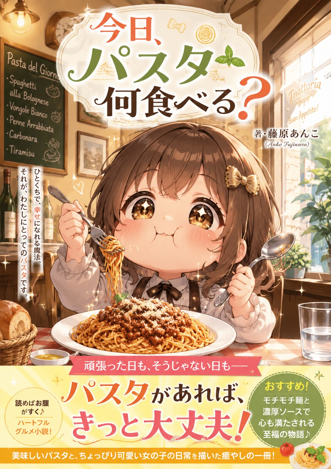 架空ライトノベル「今日、パスタ何食べる？」